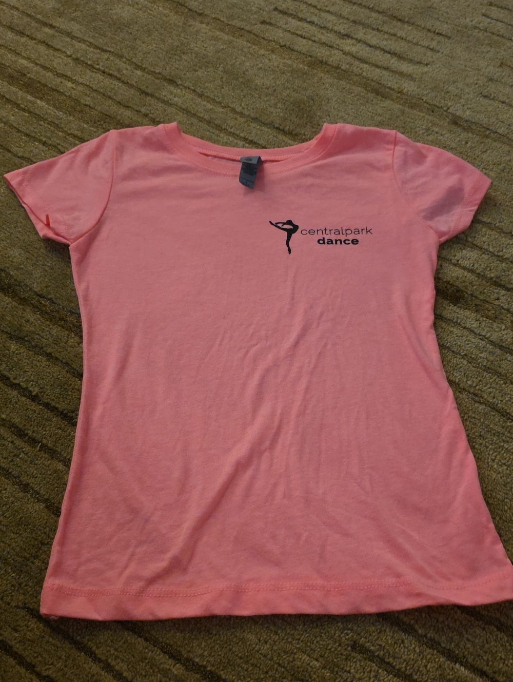 5/25 Next Level Apparel Pink Central Park Dance Tee Size 6/6x